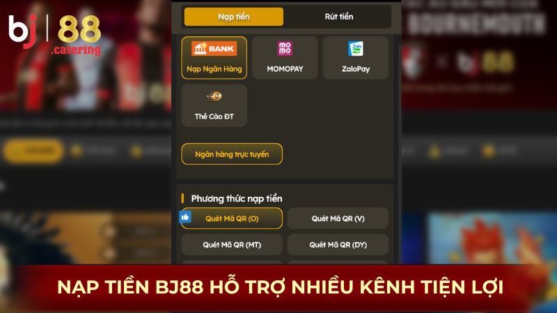 Điểm mạnh khi giao dịch nạp tiền BJ88 là gì? - Aovbuilds nap tien bj88 duoc biet ho tro nhieu kenh tien loi - Aovbuilds