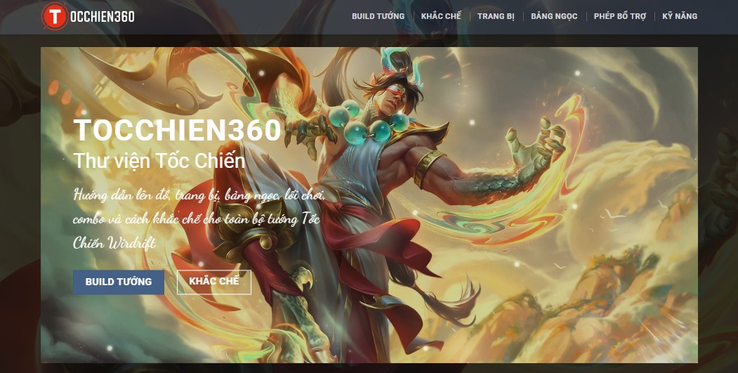 TocChien360 – Hướng Dẫn Chơi, Lên Đồ Tốc Chiến Chuẩn Chỉ - Aovbuilds Screenshot 1 - Aovbuilds